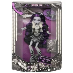 Monster high Muñeca Clawdeen Wolf en Blanco y Negro con Pósteres> Fan Zone|Muñecas