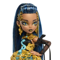 Monster high Muñeca Cleo de Nile de la Colección Cumplespantos con Vestido de Fiesta><noscript><img width=