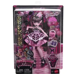 Monster high Muñeca Draculaura de la Colección Cumplespantos con Vestido de Fiesta> Muñecas