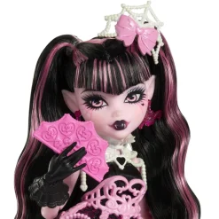 Monster high Muñeca Draculaura de la Colección Cumplespantos con Vestido de Fiesta><noscript><img width=