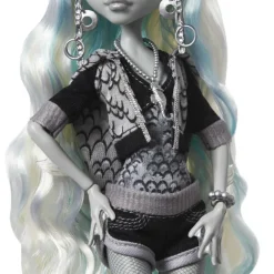 Monster high Muñeca Lagoona Blue en Blanco y Negro con Pósteres><noscript><img width=