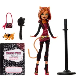 Monster high Muñeca Toralei Boo-riginal Creeproduction con Diario Soporte y Mascota><noscript><img width=