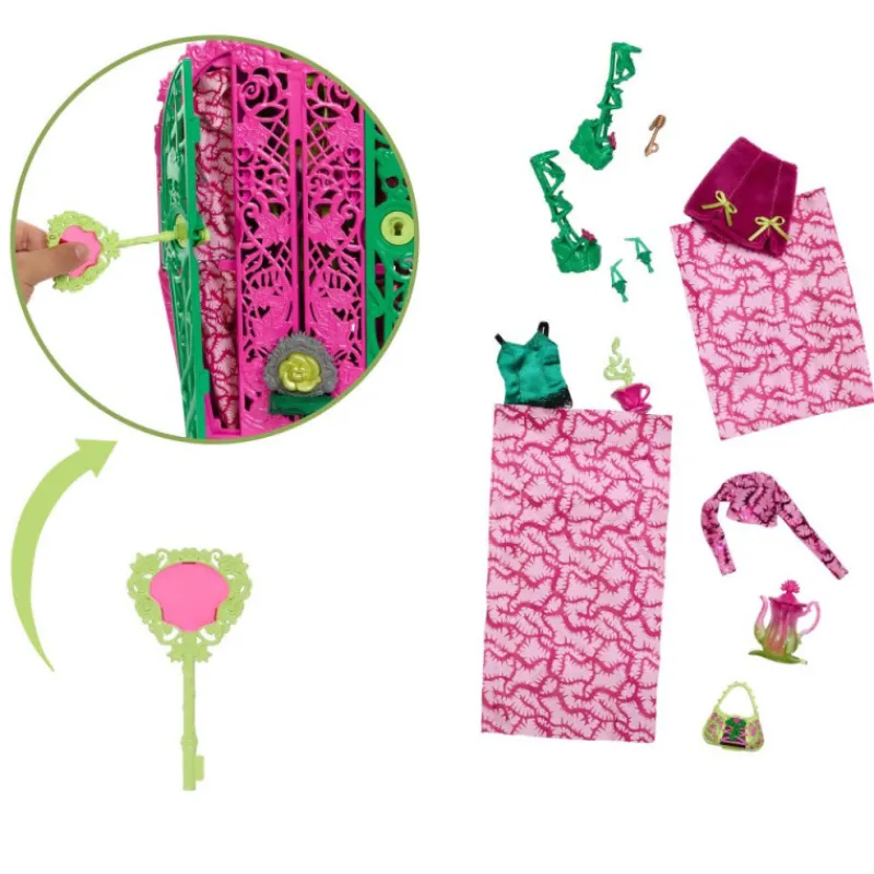 Monster high Skulltimate Secrets Jardín Misterioso Venus McFlytrap Conjunto de Muñeca y Accesorios> Muñecas