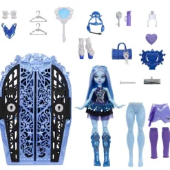 Monster high Skulltime Abbey Bominable Muñeca con Armario><noscript><img width=