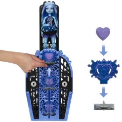 Monster high Skulltime Abbey Bominable Muñeca con Armario><noscript><img width=