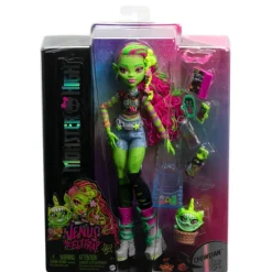 Monster high Venus McFlytrap Muñeca con su Mascota Chewlian> Muñecas