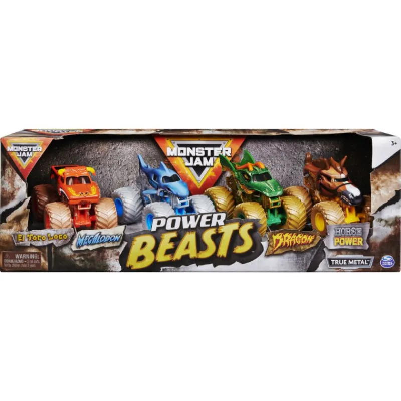 Otras marcas Monster Jam Power Beast> Vehículos Y Pistas