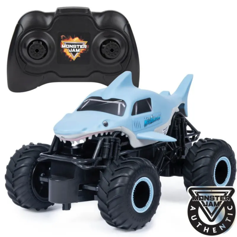 Otras marcas Monster Jam Radio Control Megalodon 1:24> Vehículos Y Pistas