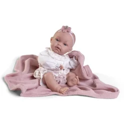 Munecas antonio juan Muñecas Antonio Juan Recién Nacida Baby Toneta Posturitas con Mantita><noscript><img width=