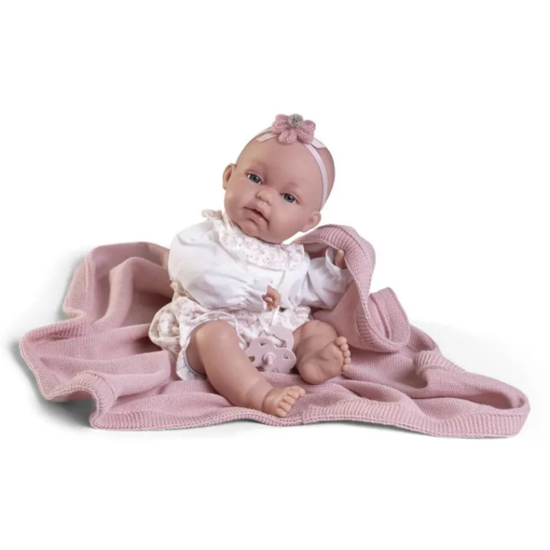 Munecas antonio juan Muñecas Antonio Juan Recién Nacida Baby Toneta Posturitas con Mantita> Muñecas