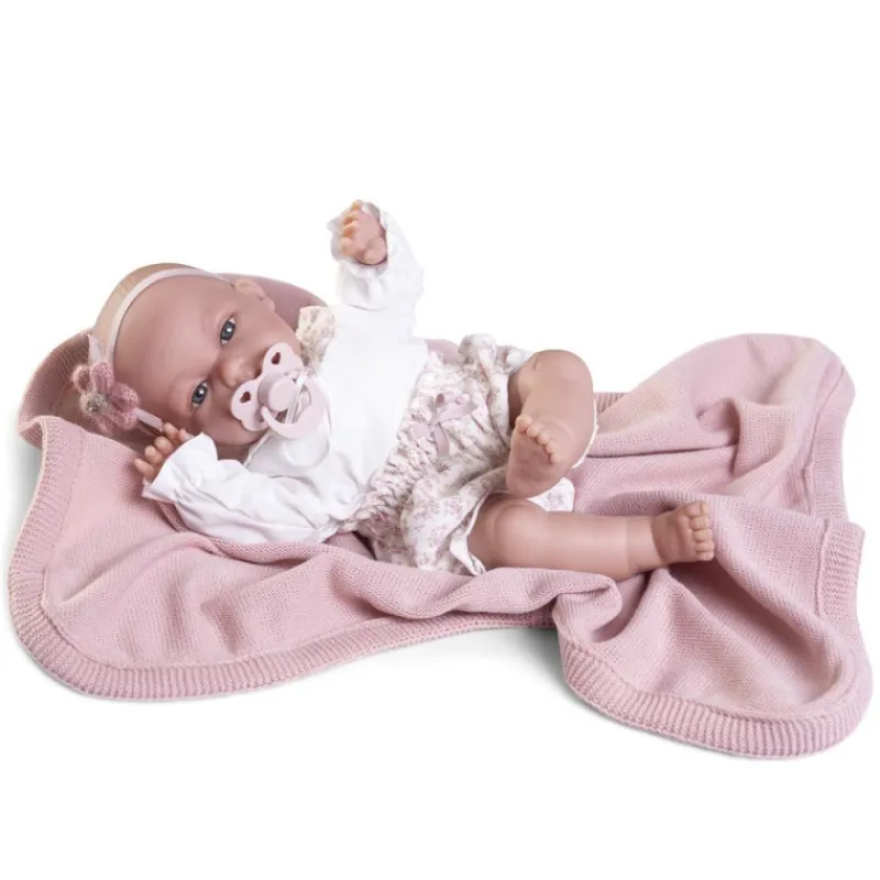 Munecas antonio juan Muñecas Antonio Juan Recién Nacida Baby Toneta Posturitas con Mantita> Muñecas