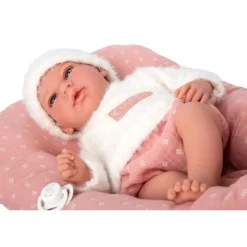Munecas arias Muñecas Arias Elegance Andie Rosa con Cojín 40 cm><noscript><img width=