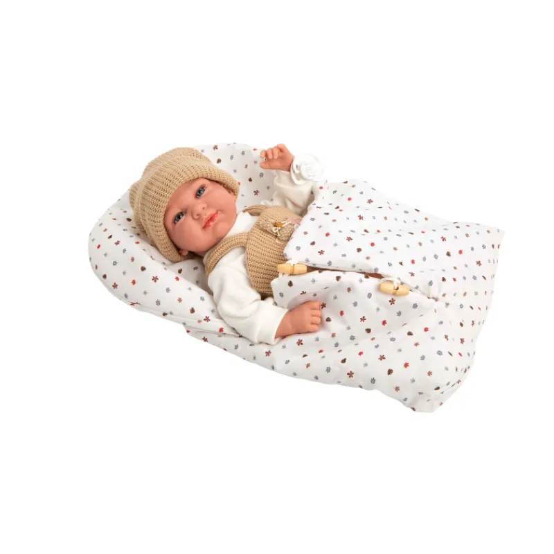 Munecas arias Muñecas Arias Elegance Cris Beige con Saco de Dormir> Muñecas