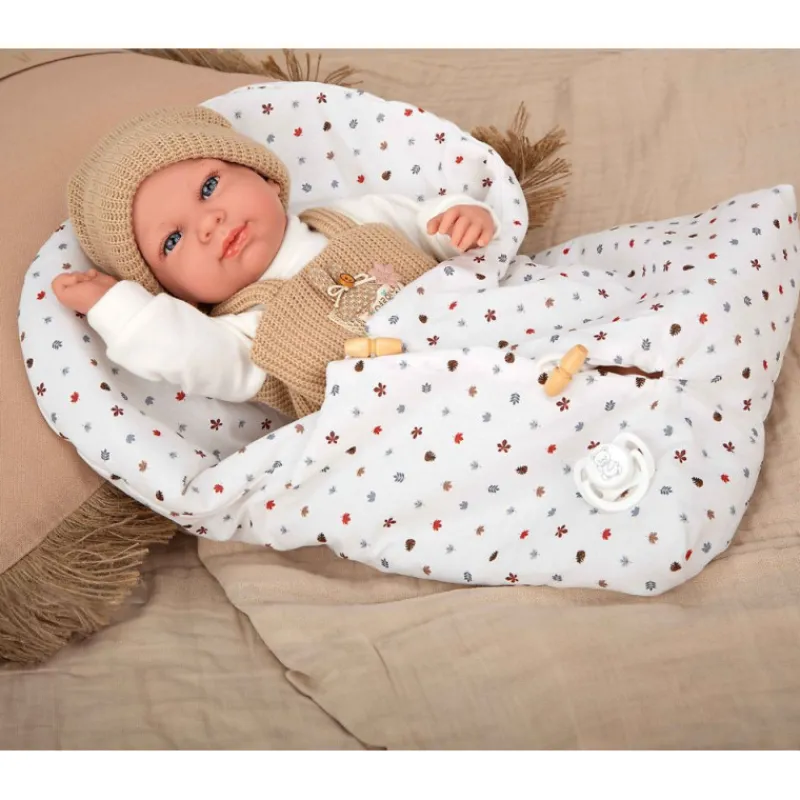 Munecas arias Muñecas Arias Elegance Cris Beige con Saco de Dormir> Muñecas