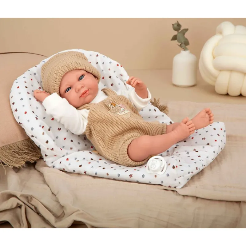 Munecas arias Muñecas Arias Elegance Cris Beige con Saco de Dormir> Muñecas
