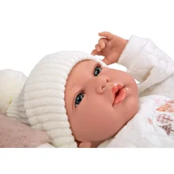 Munecas arias Muñecas Arias Muñeca con Peso Elegance Andie Rosa con Saquito de Dormir 40 cm><noscript><img width=