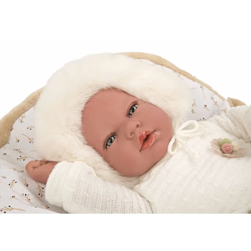Munecas arias Muñecas Arias Reborn Alejandra Beige con Saco de Dormir> Muñecas