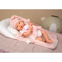 Munecas arias Muñecas Arias Reborn Ariel Rosa con Cojín 40 cm><noscript><img width=