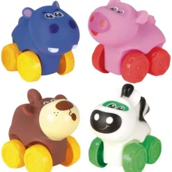 Nenittos 4 Animalitos Blanditos con Ruedas Varios Modelos><noscript><img width=