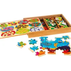 Nenittos 4 Puzzles de Madera> Juguetes Educativos|Puzzles