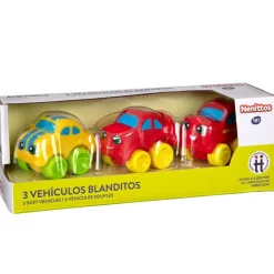 Nenittos 3 Vehículos Blanditos Varios Modelos> Primera Infancia