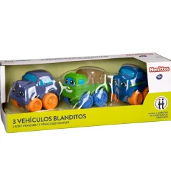 Nenittos 3 Vehículos Blanditos Varios Modelos><noscript><img width=
