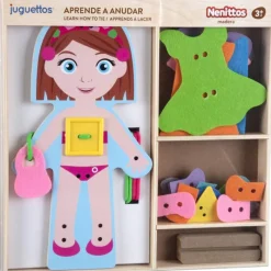 Nenittos Aprende a Anudar Varios Modelos> Primera Infancia|Exclusivo Juguettos