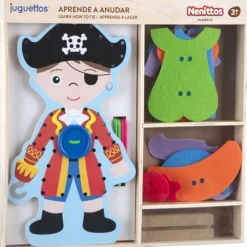 Nenittos Aprende a Anudar Varios Modelos> Primera Infancia|Exclusivo Juguettos