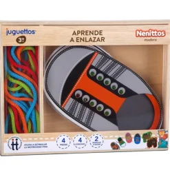 Nenittos Aprende a Enlazar Varios Modelos> Juguetes Educativos|Primera Infancia