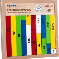 Nenittos Aprendo Números de Madera><noscript><img width=