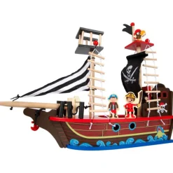 Nenittos Barco Pirata de Madera> Primera Infancia