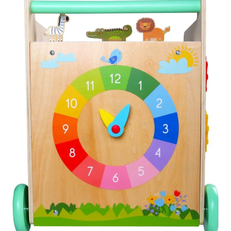 Nenittos Carrito de Madera con Actividades> Primera Infancia