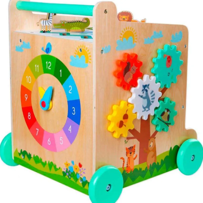 Nenittos Carrito de Madera con Actividades> Primera Infancia