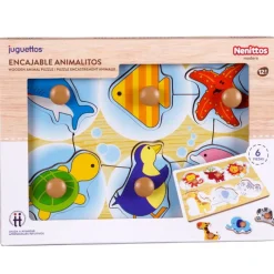 Nenittos Encajable Animalitos 6 Piezas Varios Modelos> Primera Infancia