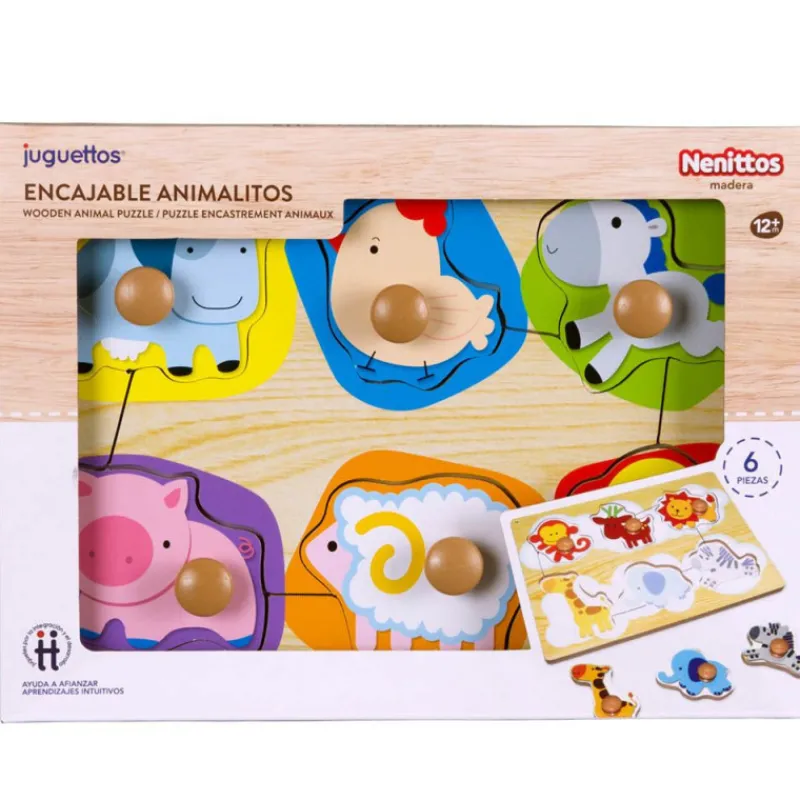 Nenittos Encajable Animalitos 6 Piezas Varios Modelos> Primera Infancia