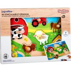 Nenittos Encajable Granja> Juguetes Educativos|Primera Infancia
