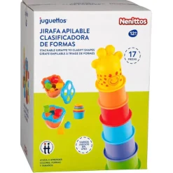 Nenittos Jirafa Apilable Clasificadora de Formas> Juguetes Educativos|Primera Infancia