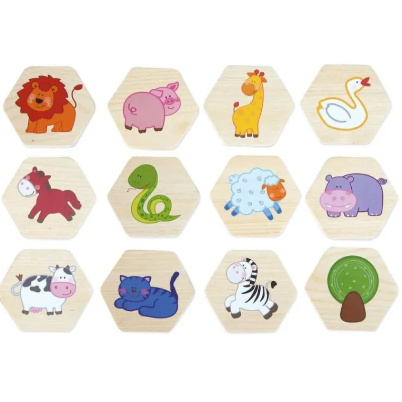 Nenittos Memoriza Animalitos 28 Piezas> Juguetes Educativos|Primera Infancia