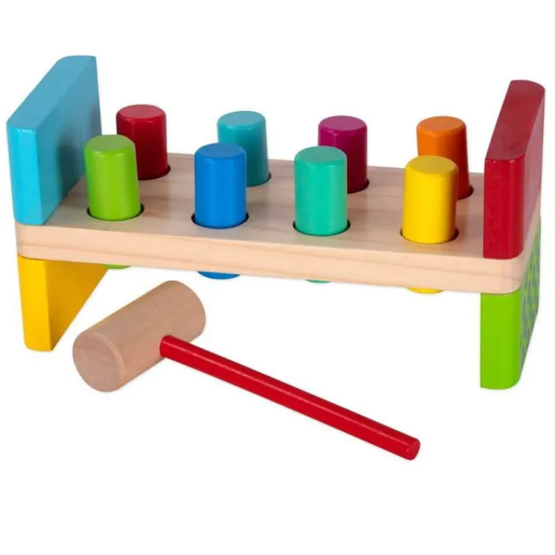 Nenittos Mi Banco de Madera> Juguetes Educativos|Primera Infancia