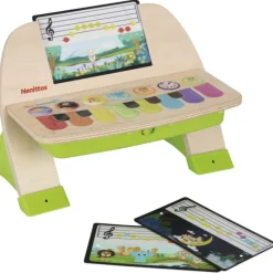 Nenittos Mi Piano Táctil de Madera> Primera Infancia