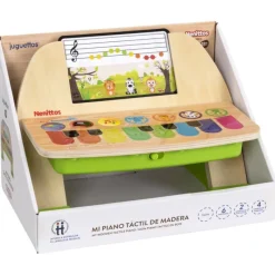 Nenittos Mi Piano Táctil de Madera> Primera Infancia