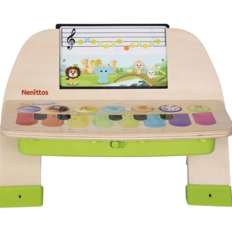 Nenittos Mi Piano Táctil de Madera> Primera Infancia
