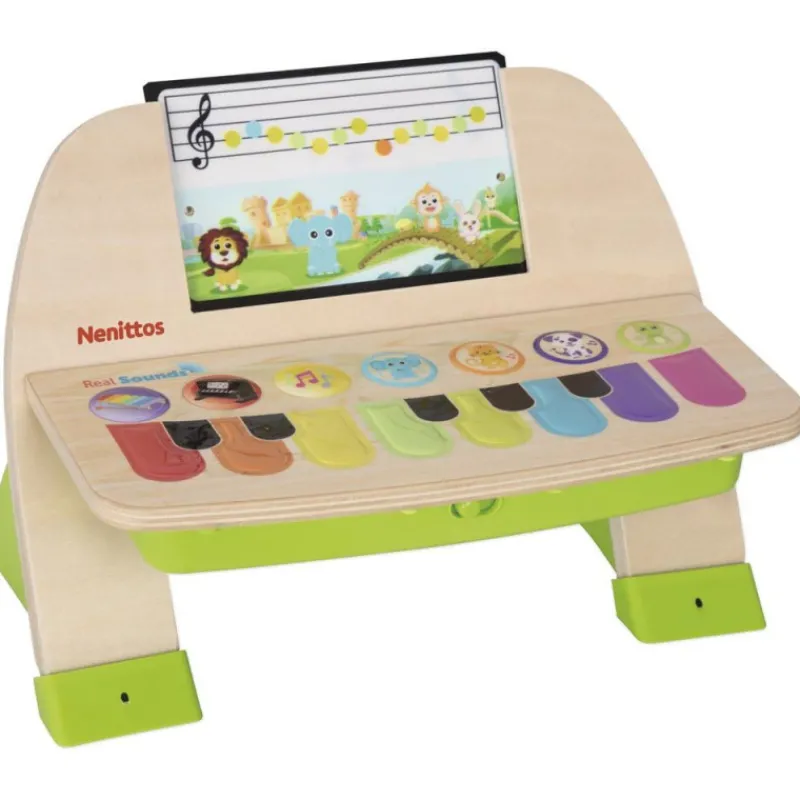 Nenittos Mi Piano Táctil de Madera> Primera Infancia