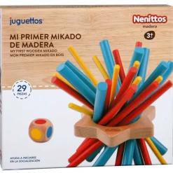 Nenittos Mi Primer Mikado de Madera> Juguetes Educativos|Primera Infancia