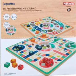 Nenittos Mi Primer Parchís Ciudad> Juegos De Mesa