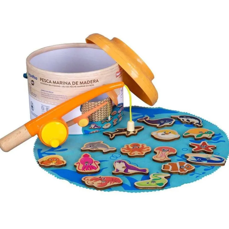 Nenittos Pesca Marina de Madera> Primera Infancia|Puzzles