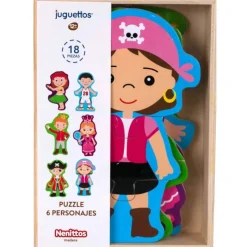 Nenittos Puzzle 6 Personajes> Puzzles|Vehículos Y Pistas