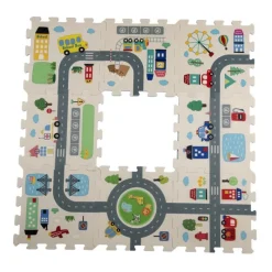 Nenittos Tapiz Puzzle Circuito 8 Piezas> Primera Infancia|Vehículos Y Pistas