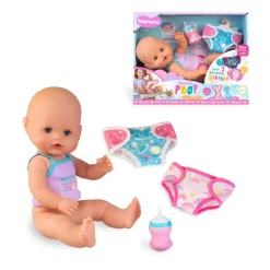 Nenuco Pop Muñeco con 2 Pañales Reutilizables y Accesorios><noscript><img width=