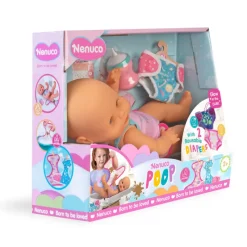 Nenuco Pop Muñeco con 2 Pañales Reutilizables y Accesorios><noscript><img width=